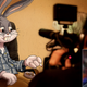 Bugs Bunny reveals how LeBron James found him passed out in his rabbit hole, surrounded by a pile of half-eaten carrots and empty jugs labeled “XXX.”